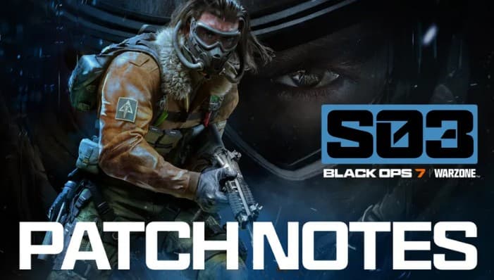 Patch notes Black Ops 7 Warzone S03